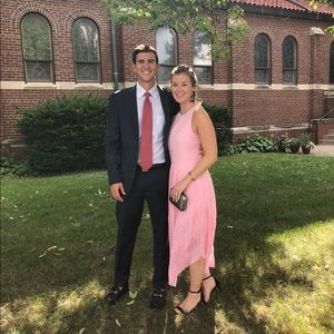 Banana republic silk midi